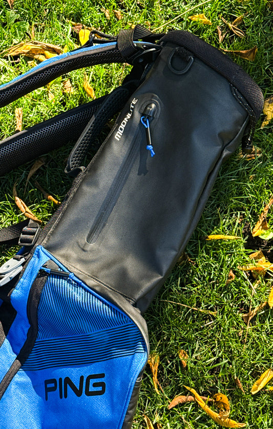 Ping Moonlite "Moonlite" Sunday Carry Bag Black/Blue