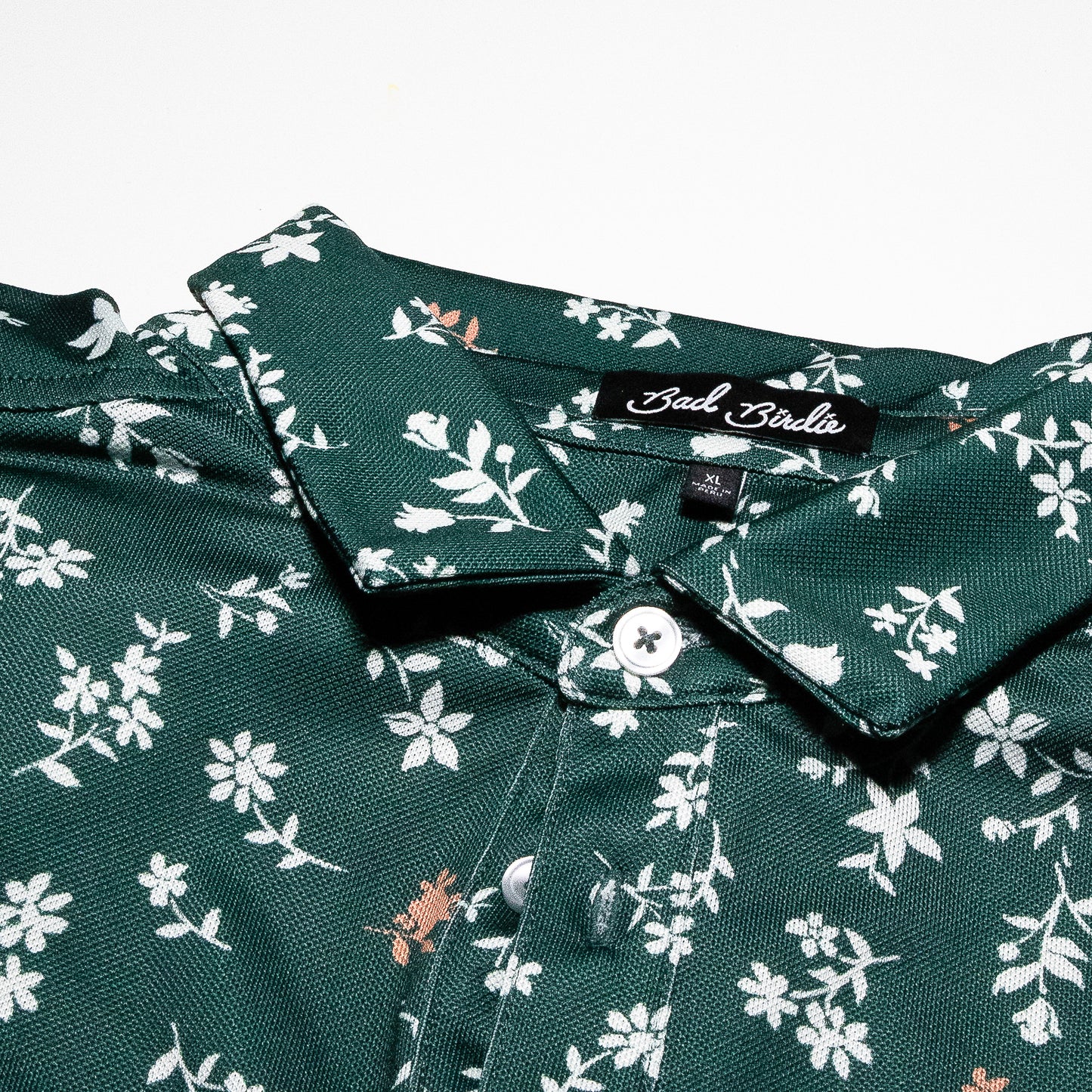 Bad Birdie "Shush" Short Sleeve Polo (Men's XL)