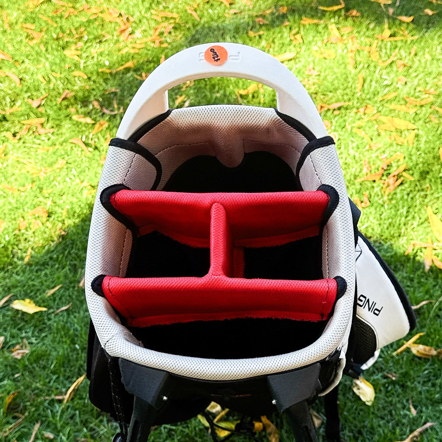 Ping Hoofer Lite Red/White/Black Carry Golf Bag