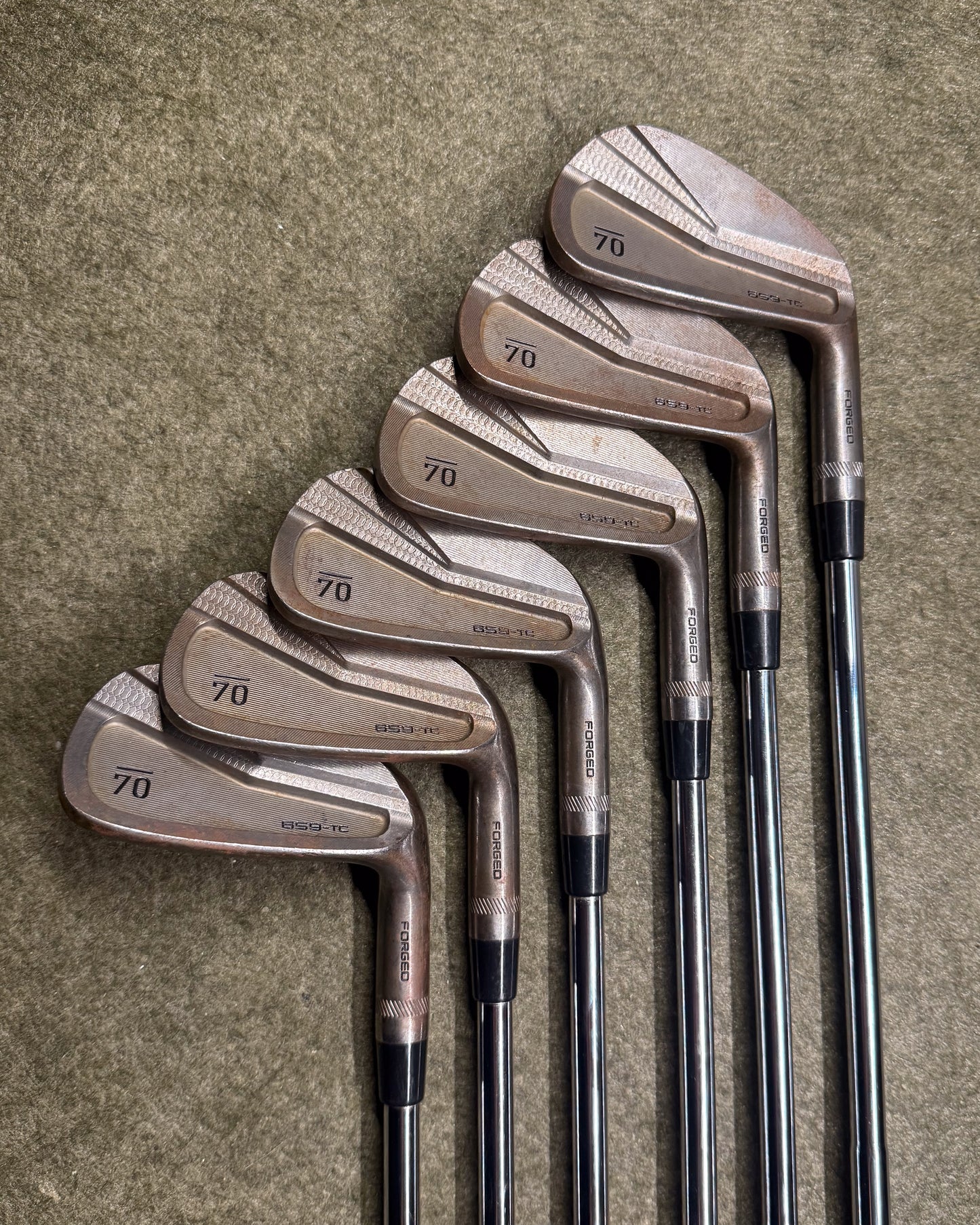 Sub 70 659 TC Forged Raw Iron Set (5-PW)