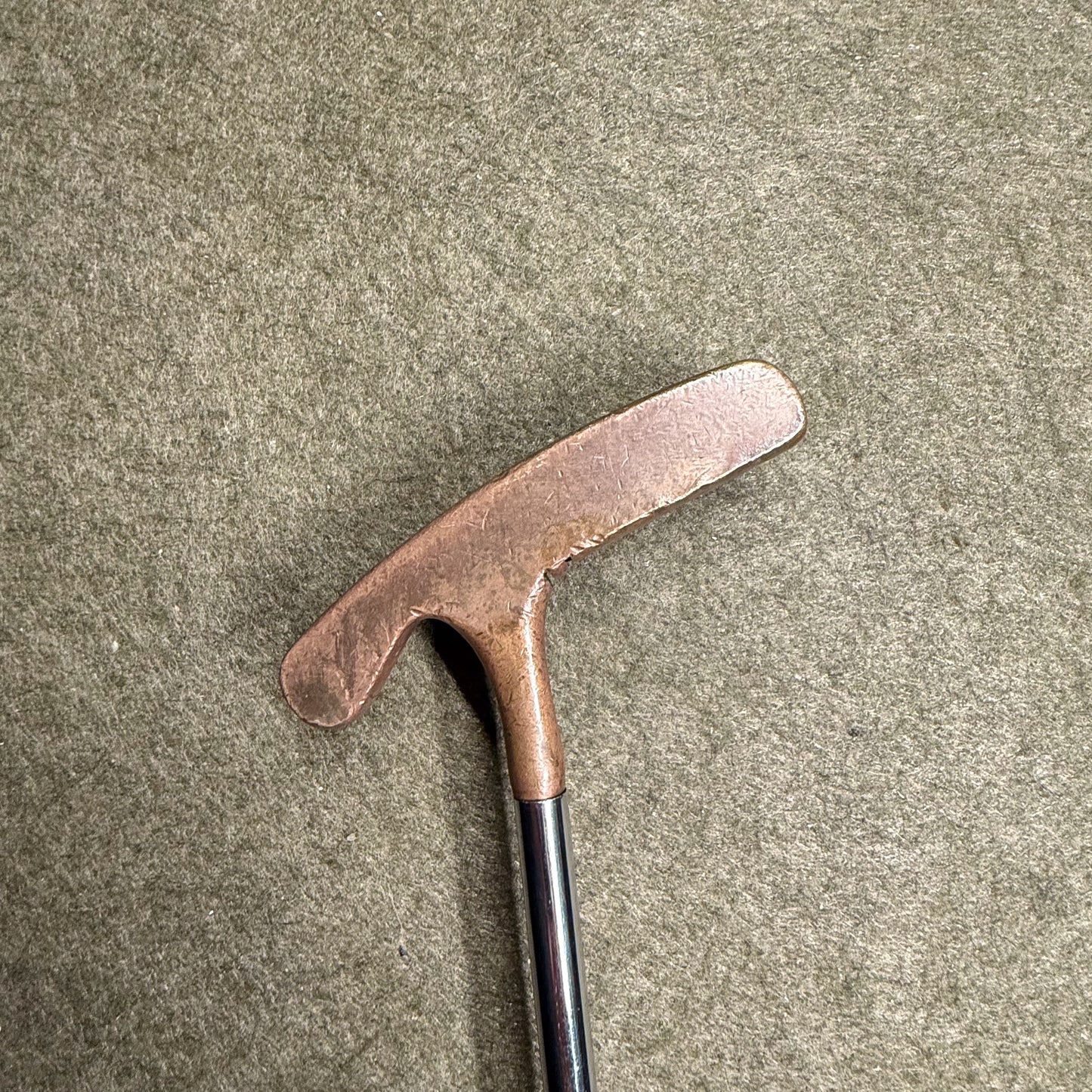Vintage Acushnet Bullseye Wide Flange Putter (35 in.)