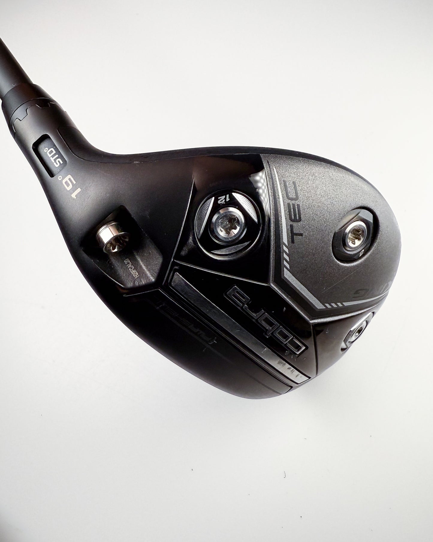 Pre-gamed Cobra King Tec 3-Hybrid - RH Stiff